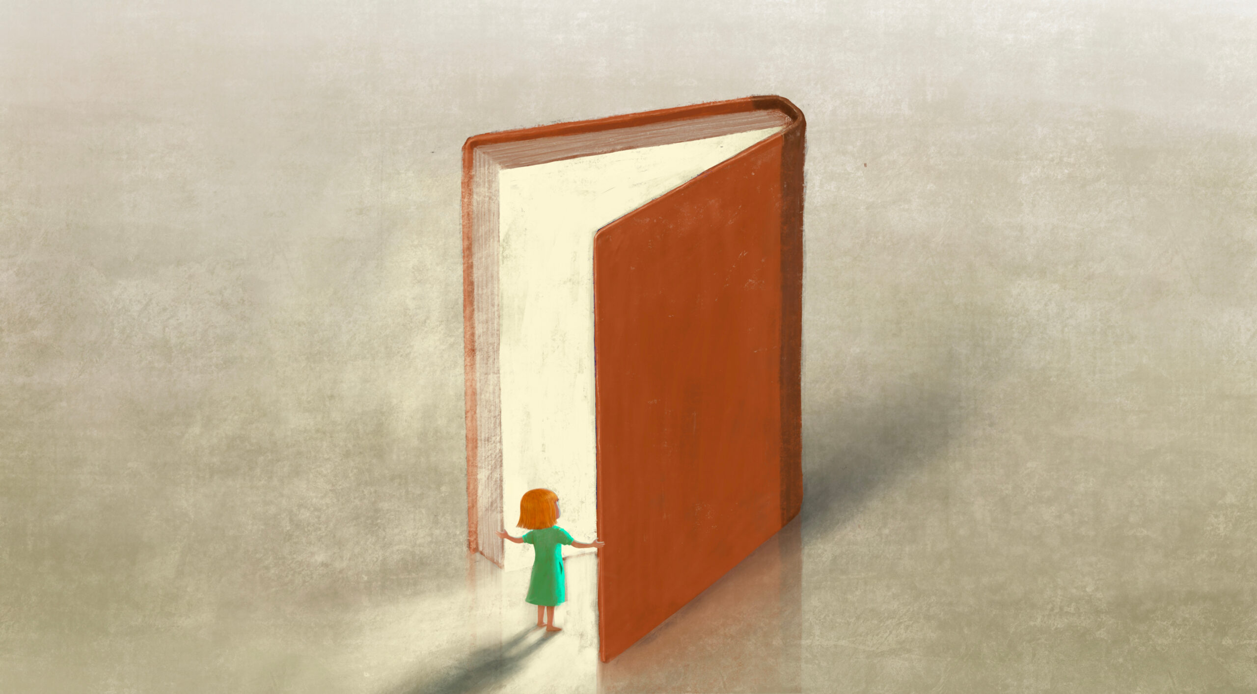 Book,Of,Imagination,With,A,Girl,,Education,Dream,Hope,Inspiration