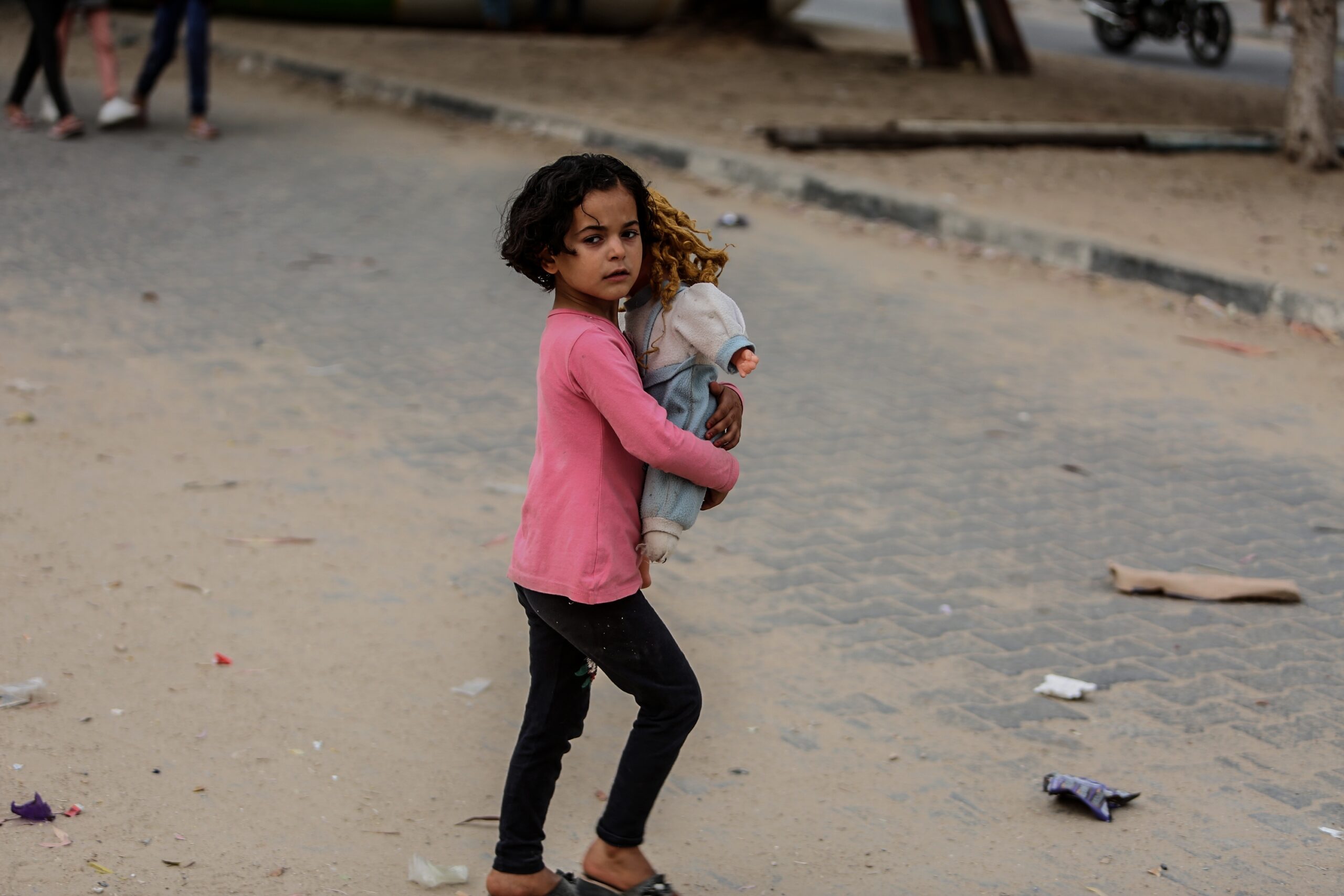 Forced migration of Palestinian children